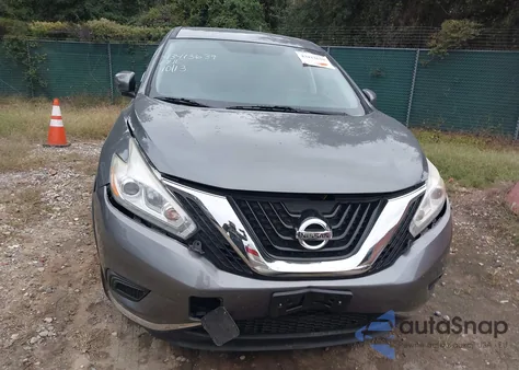 2016 Nissan Murano S из США, поврежденный, VIN 5N1AZ2MH7GN166417
